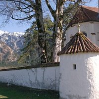 snow on the mountains