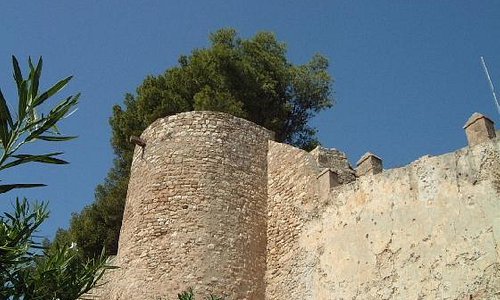 Denia Castle Walls