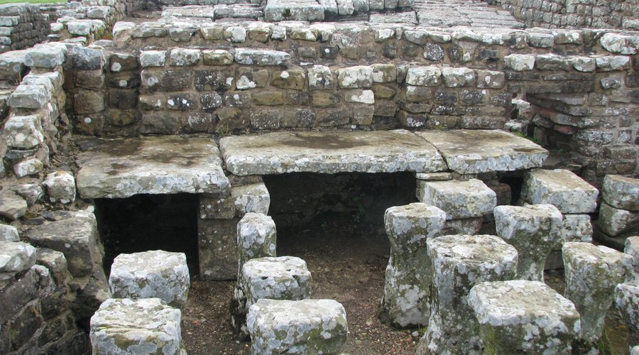 Roman ruins at Housesteads