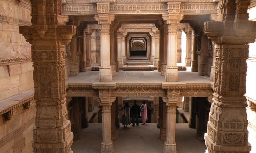 Majestic View of step well