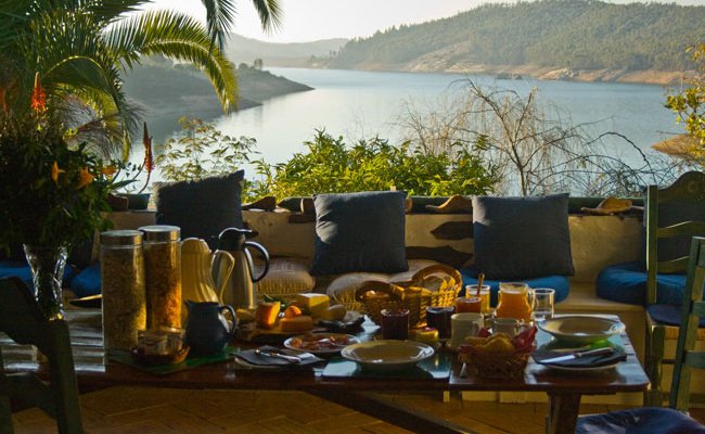 Breakfast with a view!