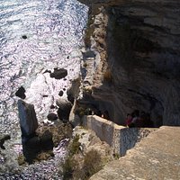 going down