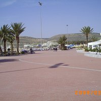 promanade loking towards the casbah