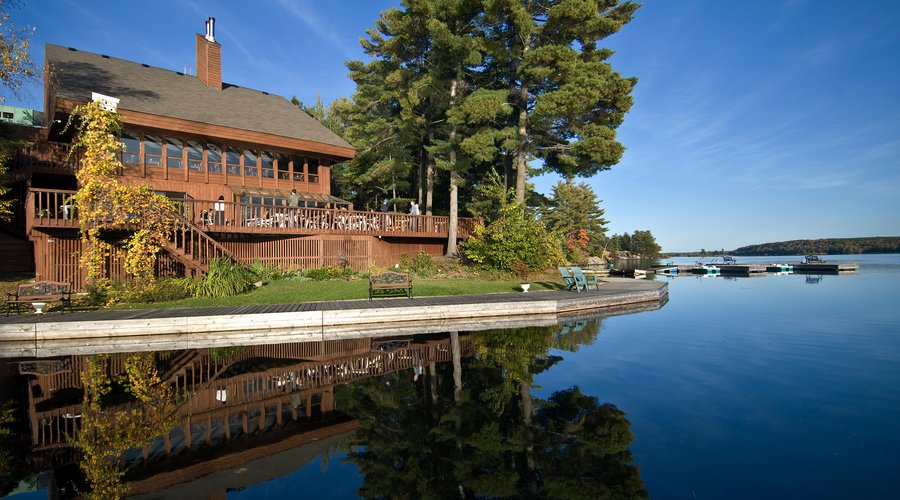 Dining room from water