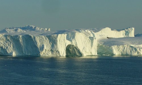 La baie de Disko août 2010