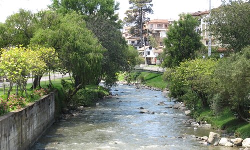 The river.