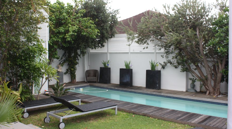 View of the pool and sundeck