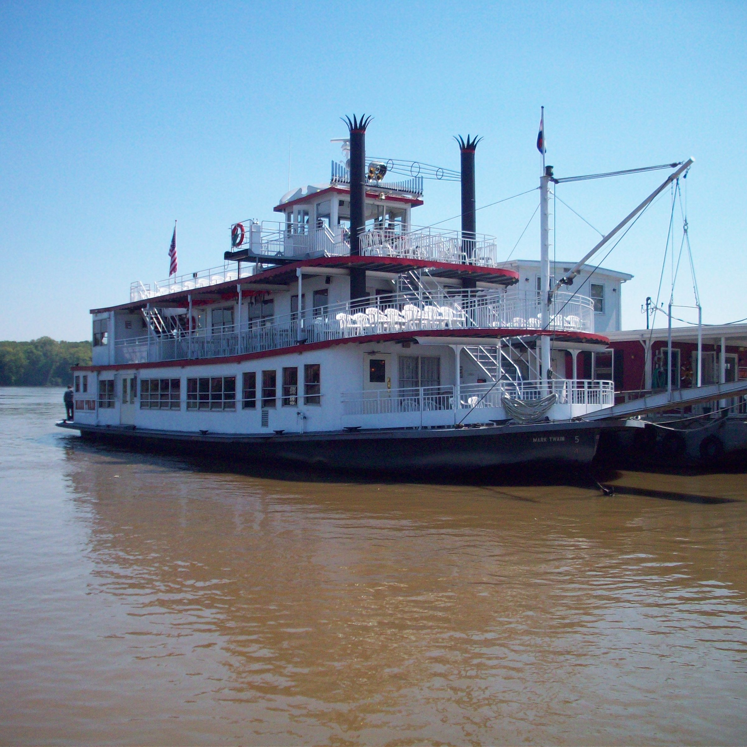 mark twain riverboat menu