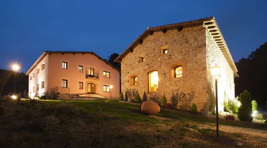 La Posada Real al atardecer