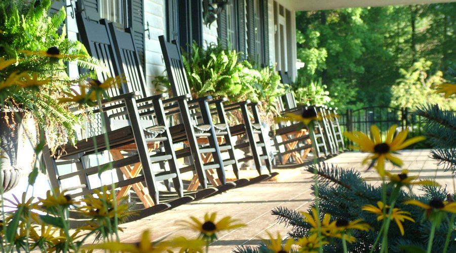 Expansive, Wrap-Around, Covered Porches Welcome You to The Welsh Hills Inn - Granville Ohio Inn