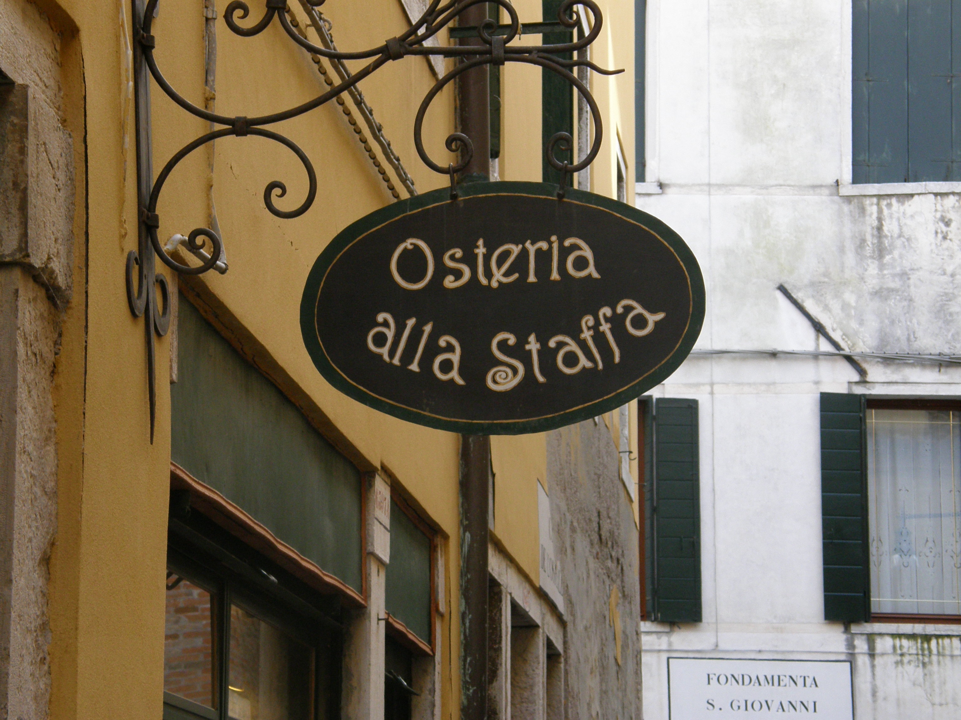 OSTERIA ALLA STAFFA Venice Castello Restaurant Reviews Photos Phone Number Tripadvisor