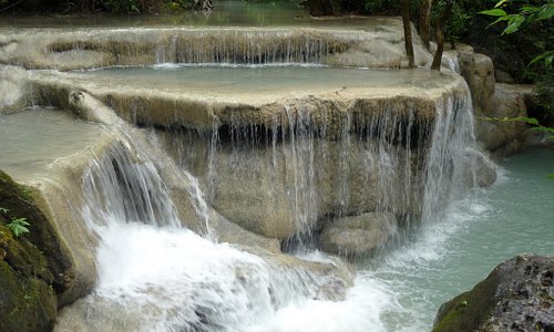 Chute d'eau parc national d'Erawan - Kanchanaburi