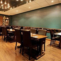 The dinning area