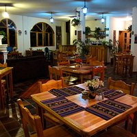 With wall hangings from Miguel Andrango and a warm, rustic ambiance, Cafe Pachamama is a great p