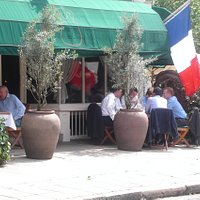 Restaurant entrance