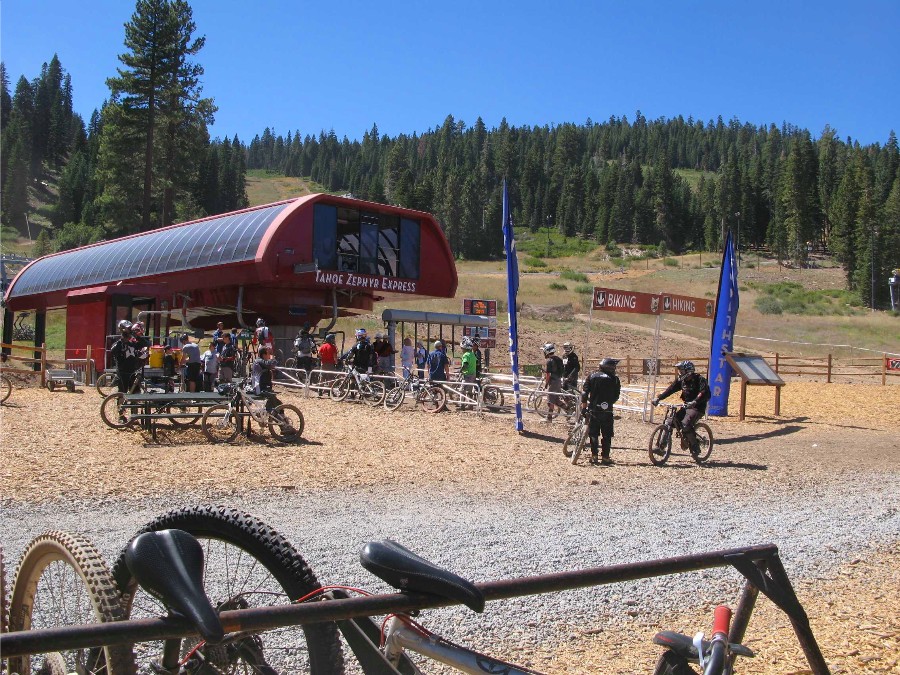 Tahoe mountain store bike park