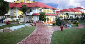 Shiva Oasis Resort in Neemrana, image may contain: Resort, Hotel, Villa, Fire Hydrant