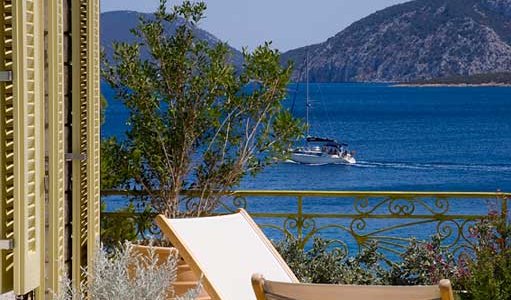 view from suite at Mourayio