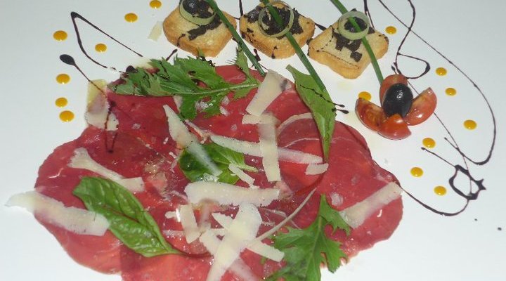 Carpaccio de solomillo de ternera