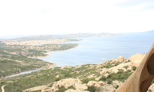 il Panorama visto da sotto l'orso
