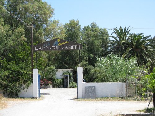 Camping Elizabeth entrance