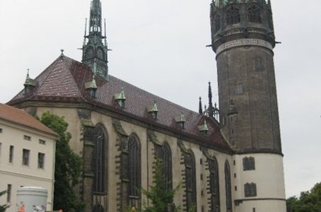 Schlosskirche from a distance