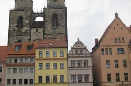 Church from ground