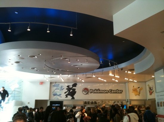 This was the entire AC section at the Nintendo NY store kind of