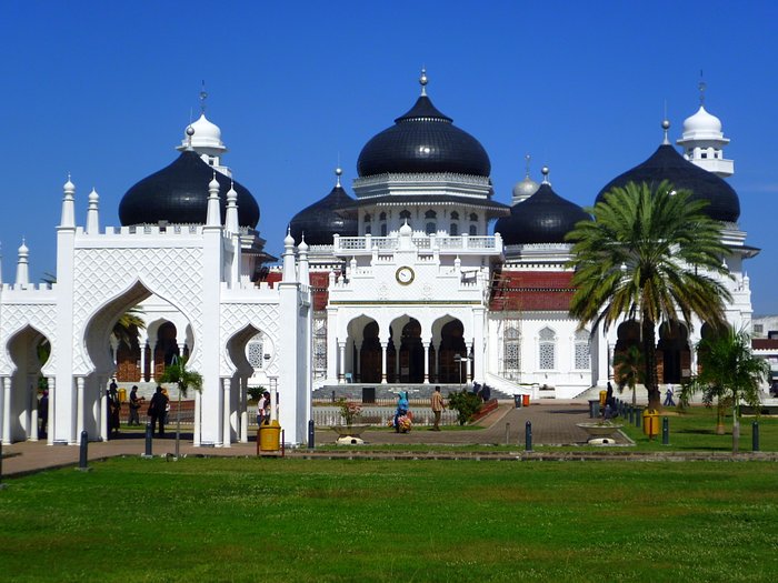 The Grand Mosque in Banda Aceh