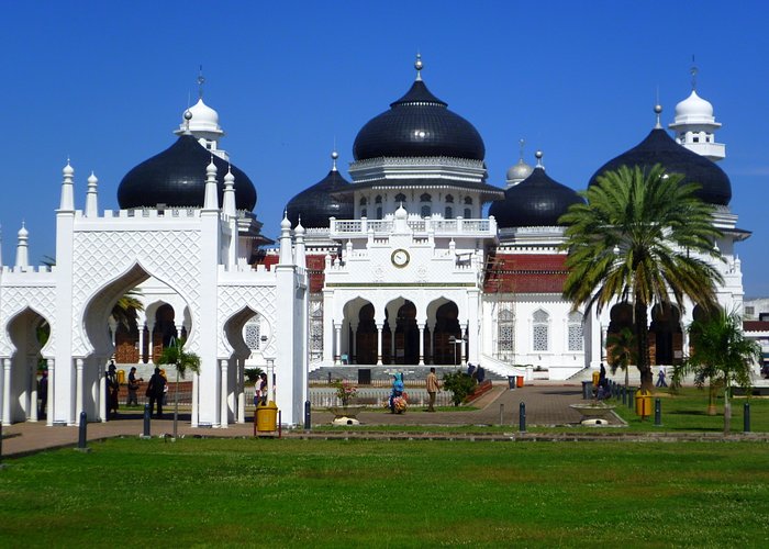 The Grand Mosque in Banda Aceh