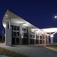 Southern Gateway Centre at Night
