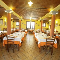 La sala da pranzo