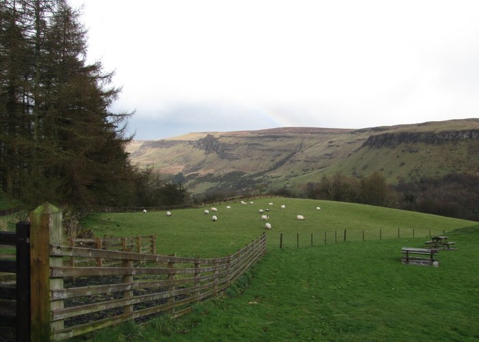 View from car park.