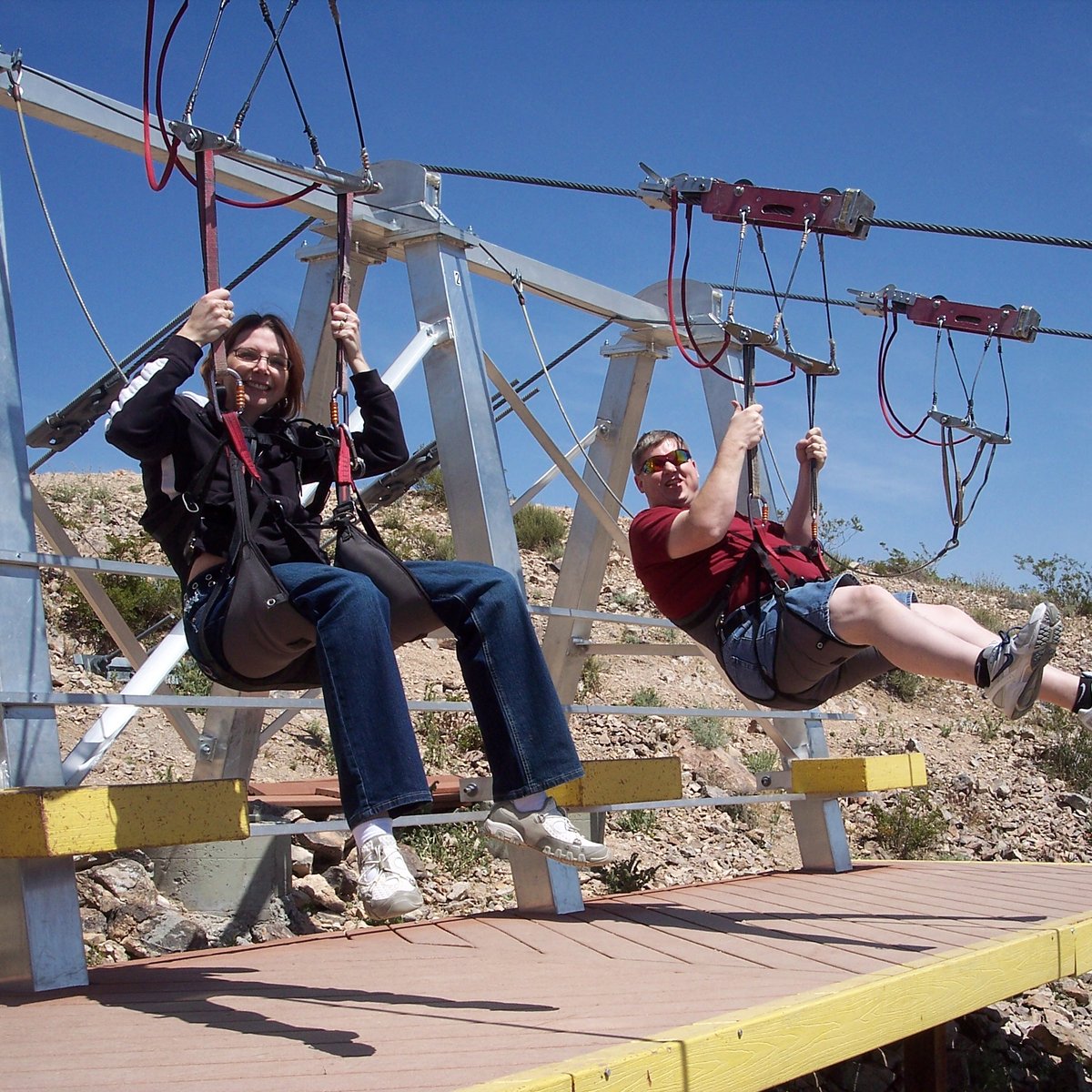 Bootleg Canyon Flightlines at Fremont Street Experience (Las Vegas