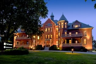The Centennial Hotel at Dusk