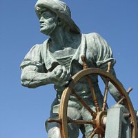The Helmsman Protects All Boaters (Burton Chace Park)