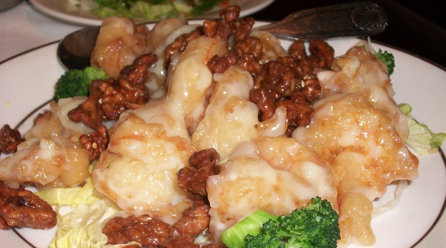 Shrimp and Honey Walnuts
