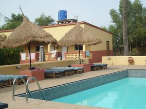 Pool und Strand