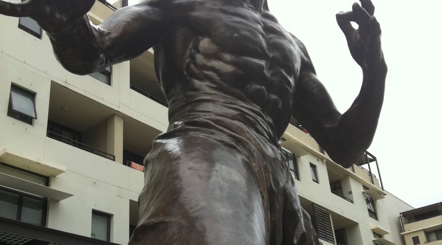 Bruce Lee, the Asian Dragon!