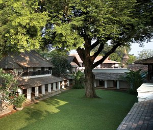 Tamarind Village in Chiang Mai, image may contain: Resort, Hotel, Villa, Plant
