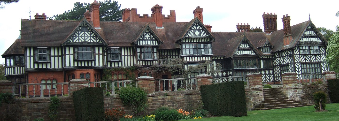 Front view of Wightwick Manor