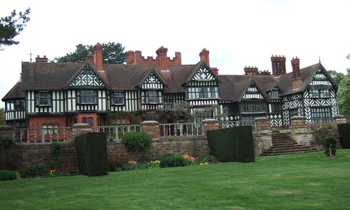 Front view of Wightwick Manor
