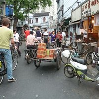 Narrow streets of Shanghai