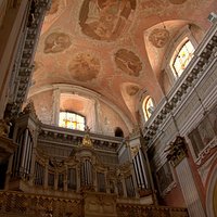 Back end of church