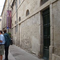 Outside the museum