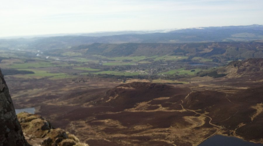 Ben Vrackie: view 1