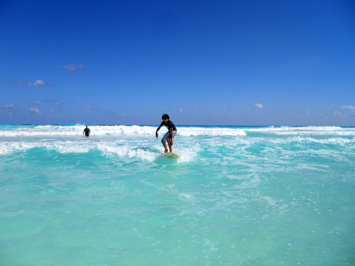 Cancun Surf Lesson prices from the professionals. - #1 RANKED SURF