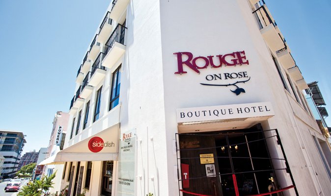Rouge on Rose Entrance