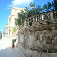 A view from the steps of the Basilica