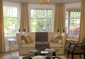 The living area.
